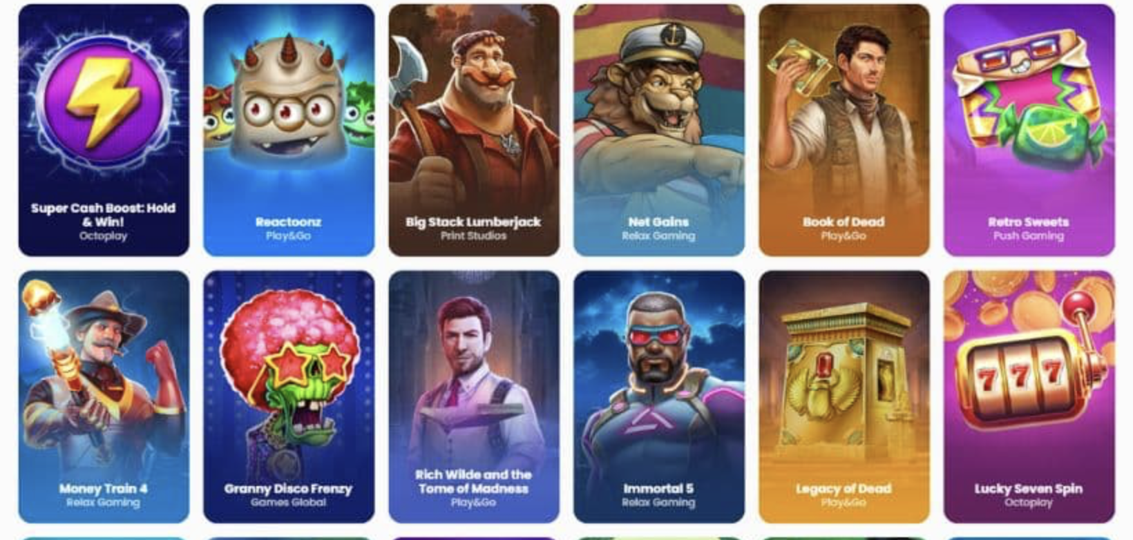 Spelautomater på Celebrino Casino